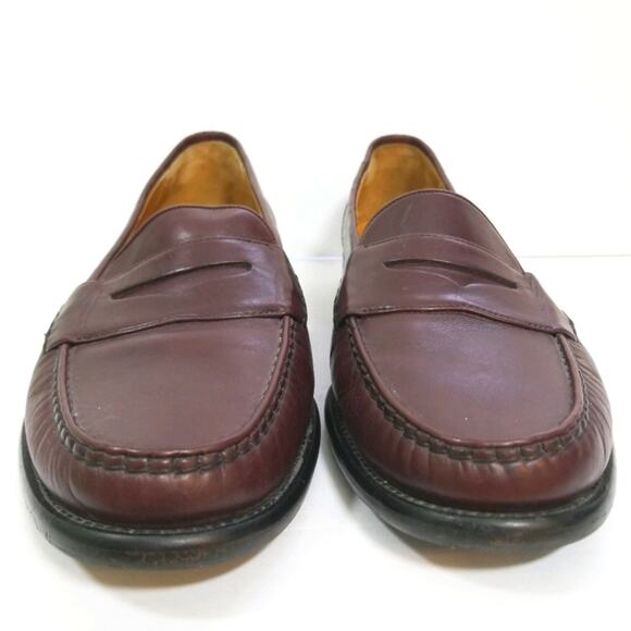 Cole Haan Country burgandy leather loafers 12 main image 11
